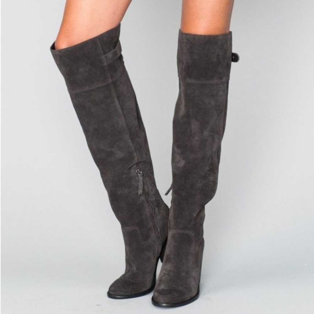 Dolce Vita Okana Boots in Dark Grey